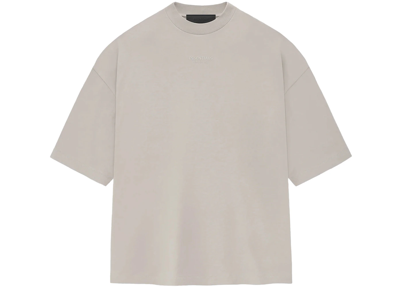 Fear of God Essentials Tee FW23 Silver Cloud