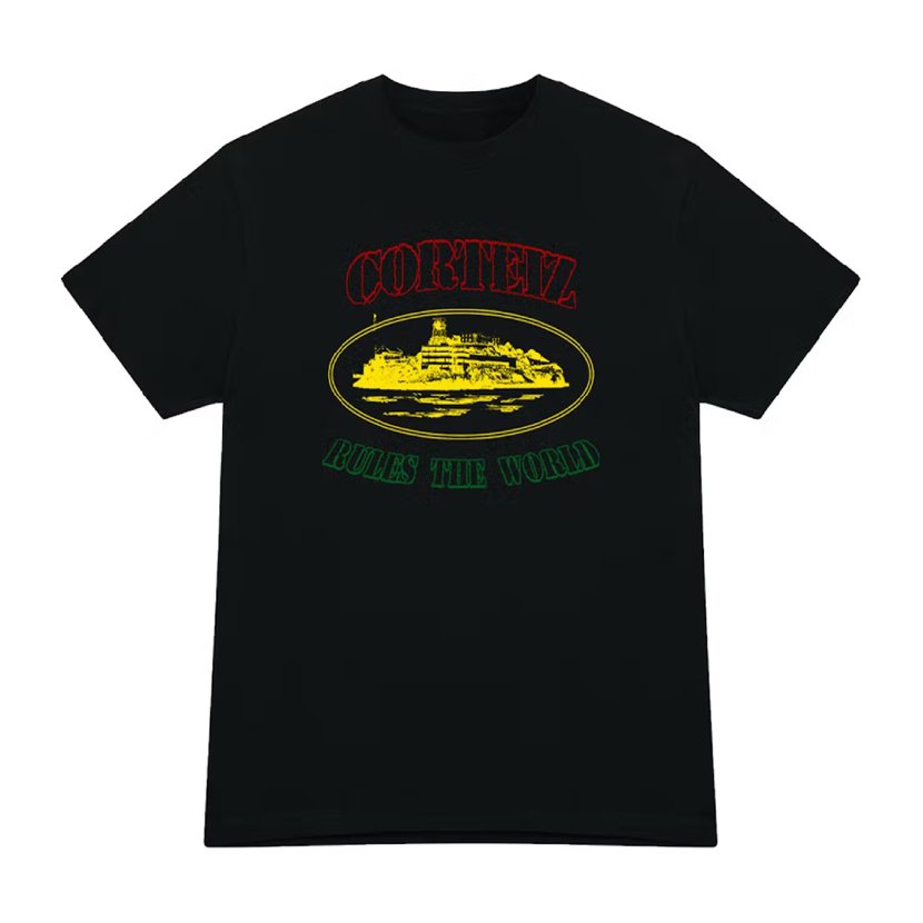 Corteiz OG Carni Alcatraz T-shirt ''Black'' - 05kikxs