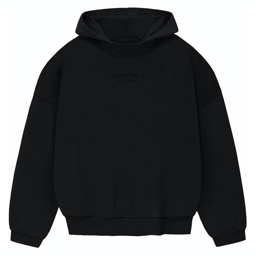 Fear of God Essentials Hoodie ''Jet Black'' FW23 - 05kikxs