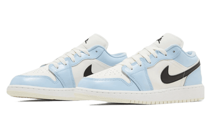 Jordan 1 Low "Ice Blue Black" GS - 05kikxs