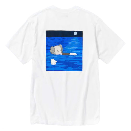 KAWS x Uniqlo UT Short Sleeve Artbook Cover T-shirt '''White'' - 05kikxs