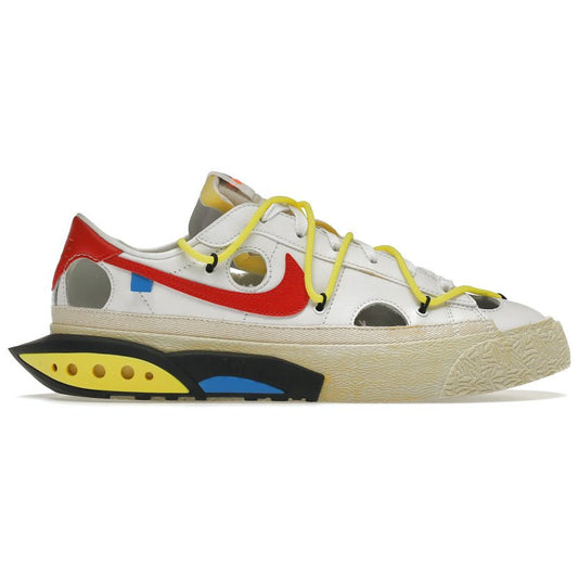 Nike X Off - white Blazer Low ''White University Red'' - 05kikxs