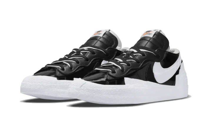 Nike X Sacai Blazer Low ''Black Patent'' - 05kikxs