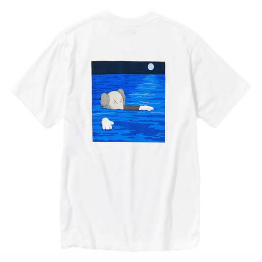 KAWS x Uniqlo UT Short Sleeve Artbook Cover T-shirt '''White''