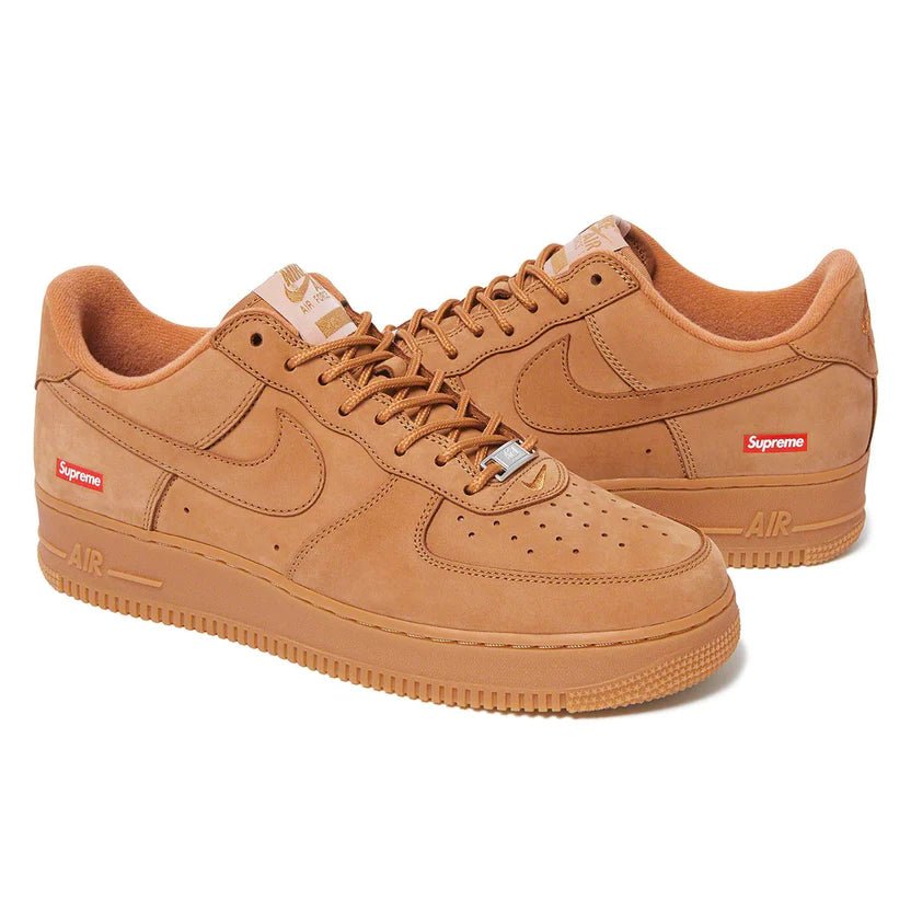 Supreme x Nike Air Force 1 Low SP ''Flax'' - 05kikxs