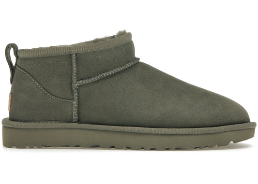 UGG Classic Ultra Mini Boot Moss Green (Women's) - 05kikxs