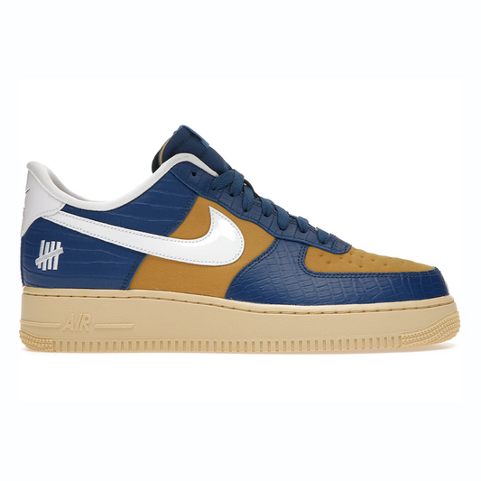 Nike Air Force 1 Low SP Undefeated ''5 On It Blue Yellow Croc''